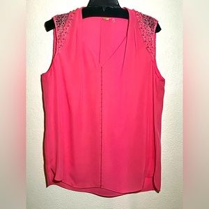 Elie Tahari Pink Blouse